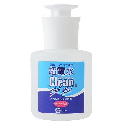 超電水クリーンシュ！シュ！　プッシュボトル(300ml)│押すだけ楽ちんクリーナー