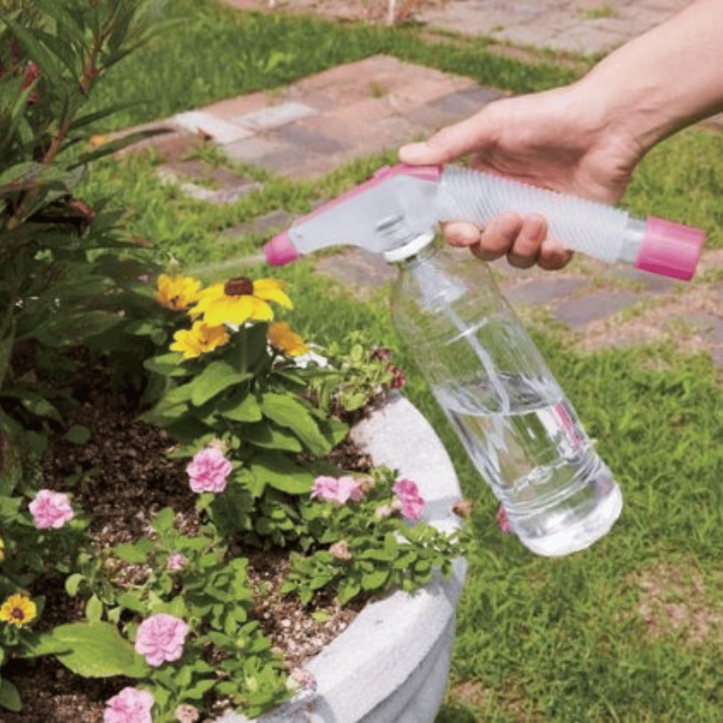 ペットボトル専用加圧式おそうじスプレー│植物のお手入れやお掃除に