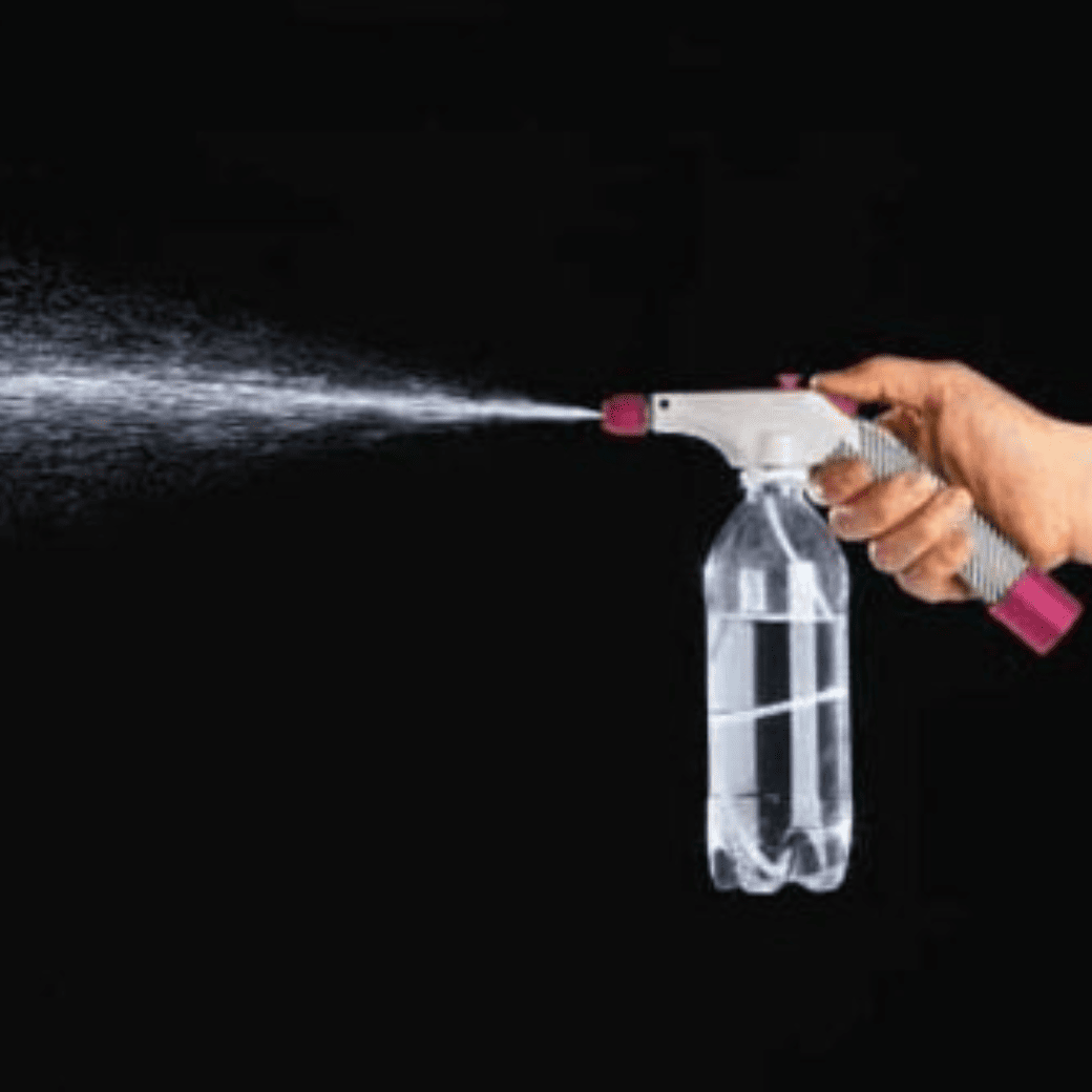 ペットボトル専用加圧式おそうじスプレー│植物のお手入れやお掃除に