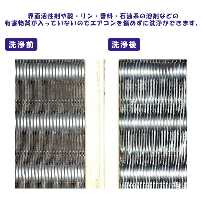 エアコンクリーナーシュシュ│水から生まれたエアコン内部クリーナー