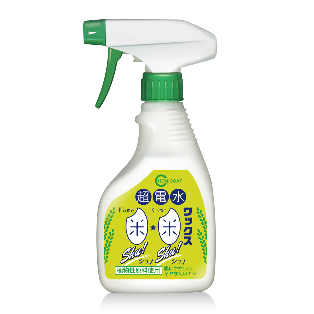 超電水 米米ワックスシュ！シュ！(500ml)│檜の香りで爽やか