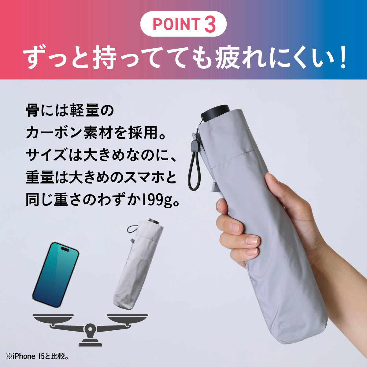 瞬撥水Tsukumo傘│たたんだ瞬間、濡れてない。驚きの撥水力