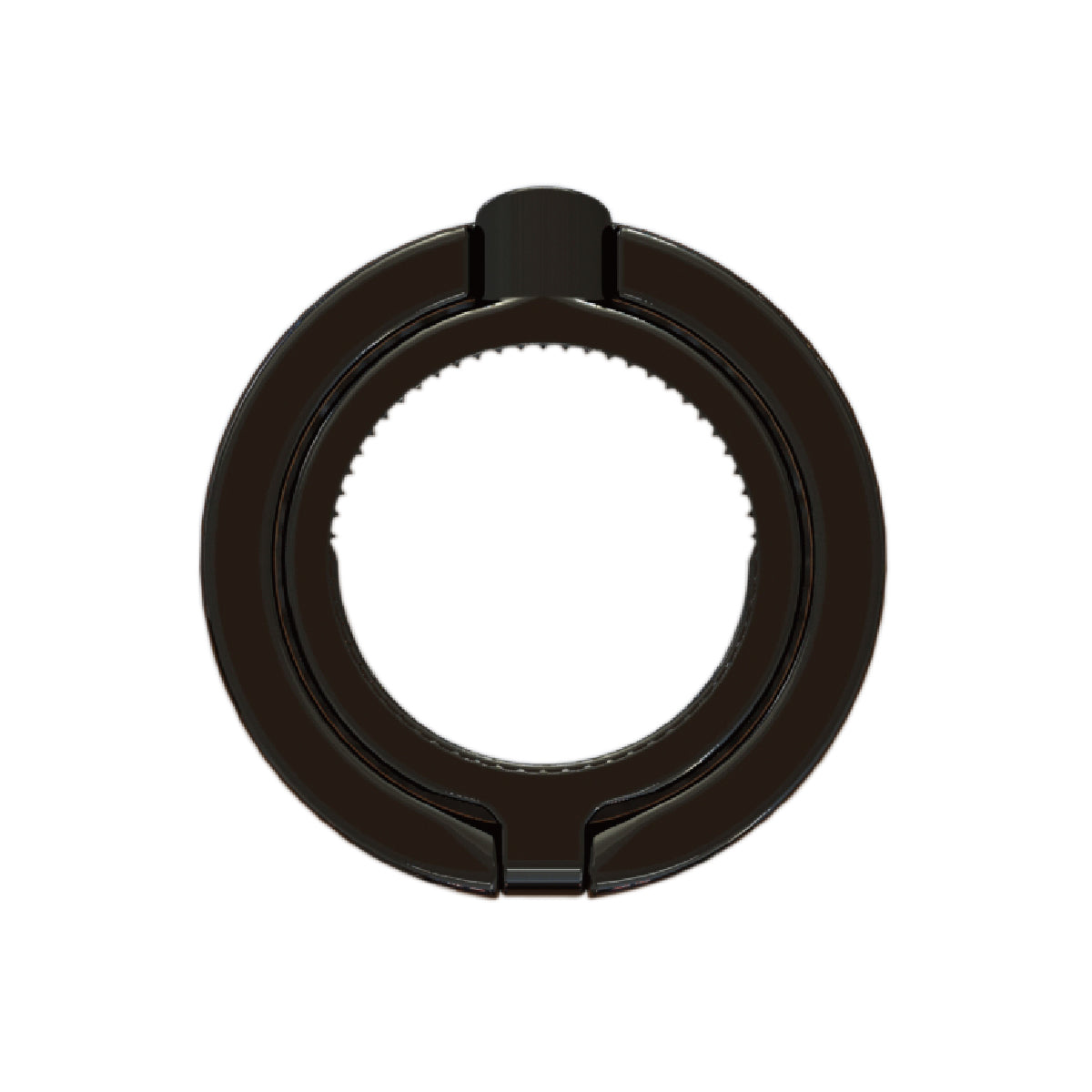 スマホリング＋キャップオープナー│ペットボトルのフタが開くスマホリング