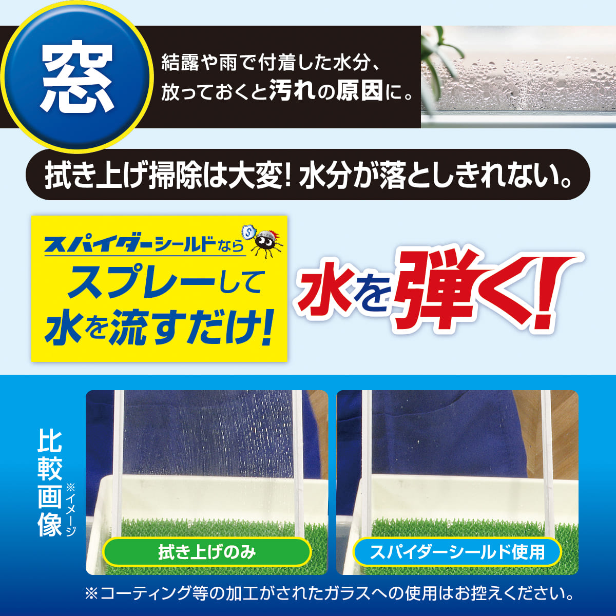 スパイダーシールド(400ml/1000ml)│家中簡単コーティング