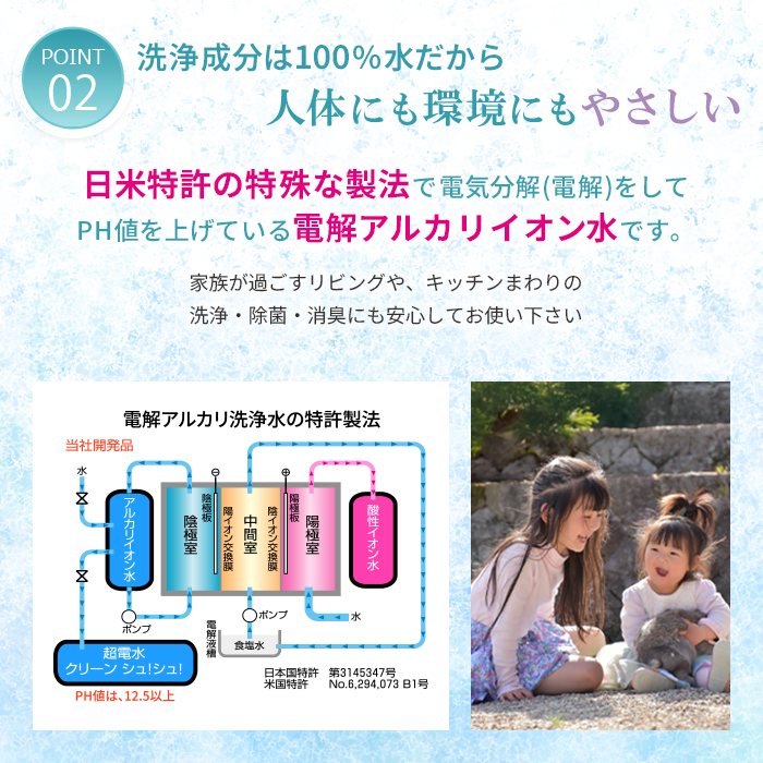 超電水 ひの香シュ！シュ！(500ml)│お掃除しながらヒノキが香る