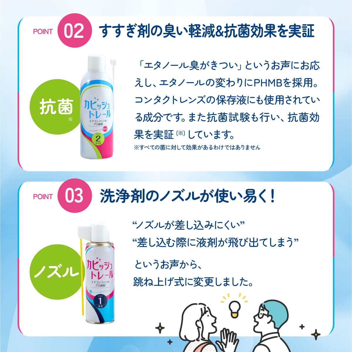 カビッシュトレール│業者いらずでエアコン汚れを泡で撃退