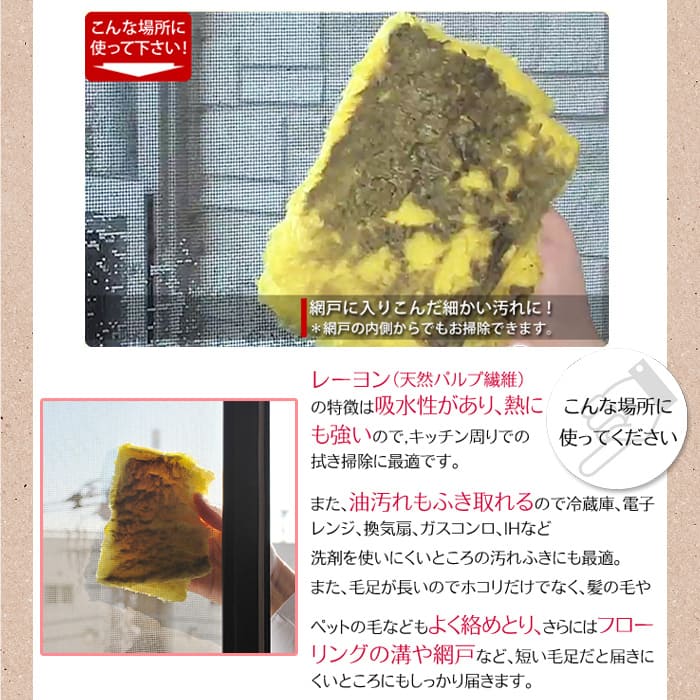パルスイクロス(単品/セット)│洗剤いらずでギトギト油汚れサッと一拭き
