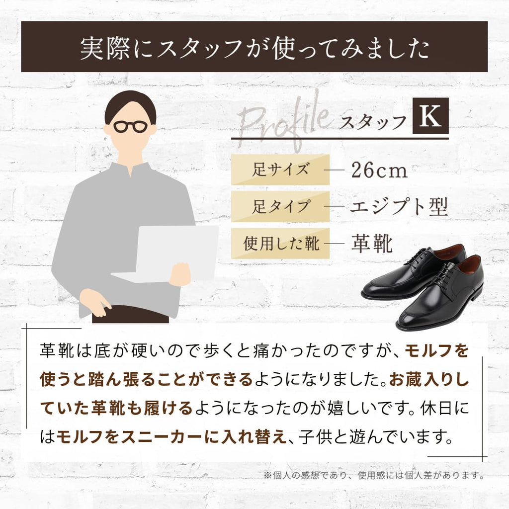 やみつきインソール モルフ