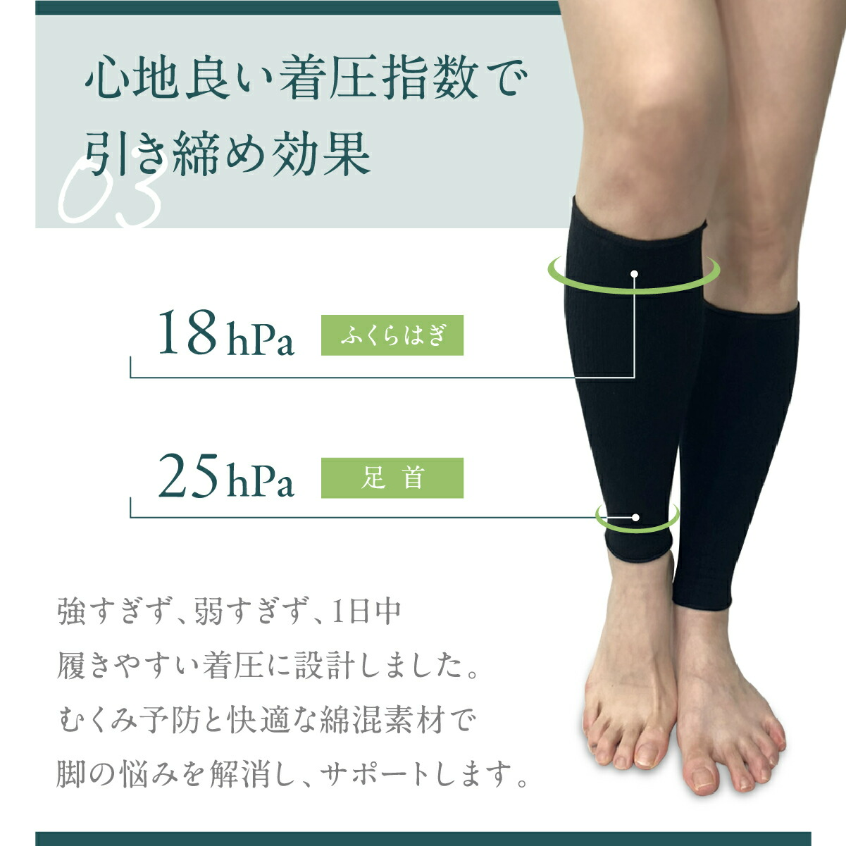 ムクミラク│むくみに効果的な一般医療機器の着圧ソックス！