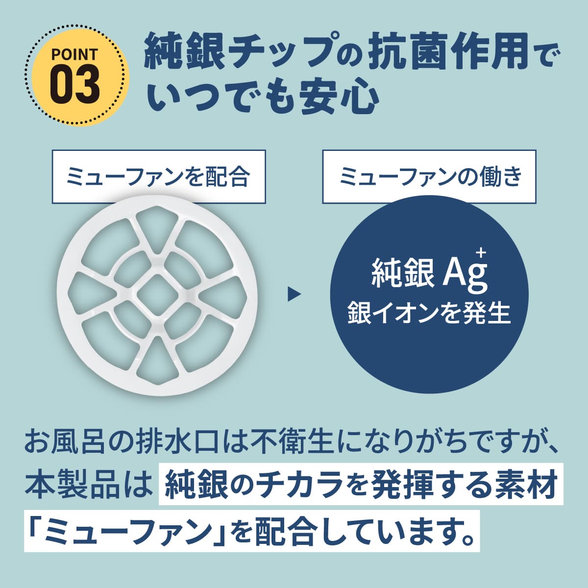 HUBATH 排水口ヘアキャッチャー│お風呂の排水口問題を解決
