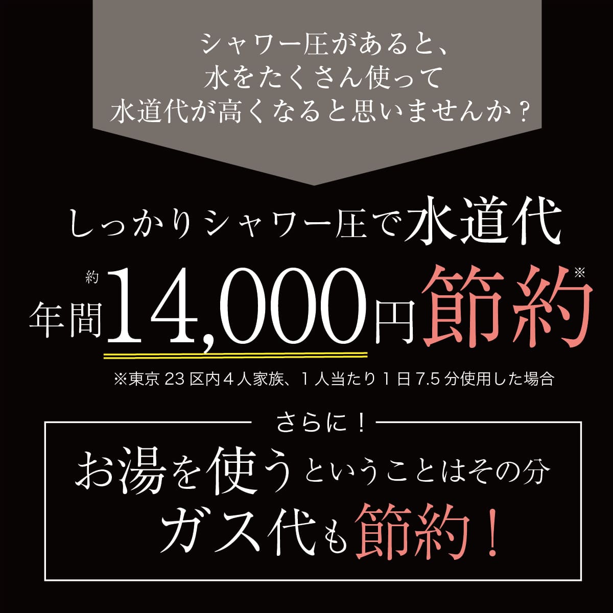 スパークリングジュエル│マイクロバブルなのにしっかりシャワー圧